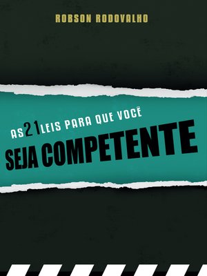 cover image of As 21 Leis Para que Você Seja Competente